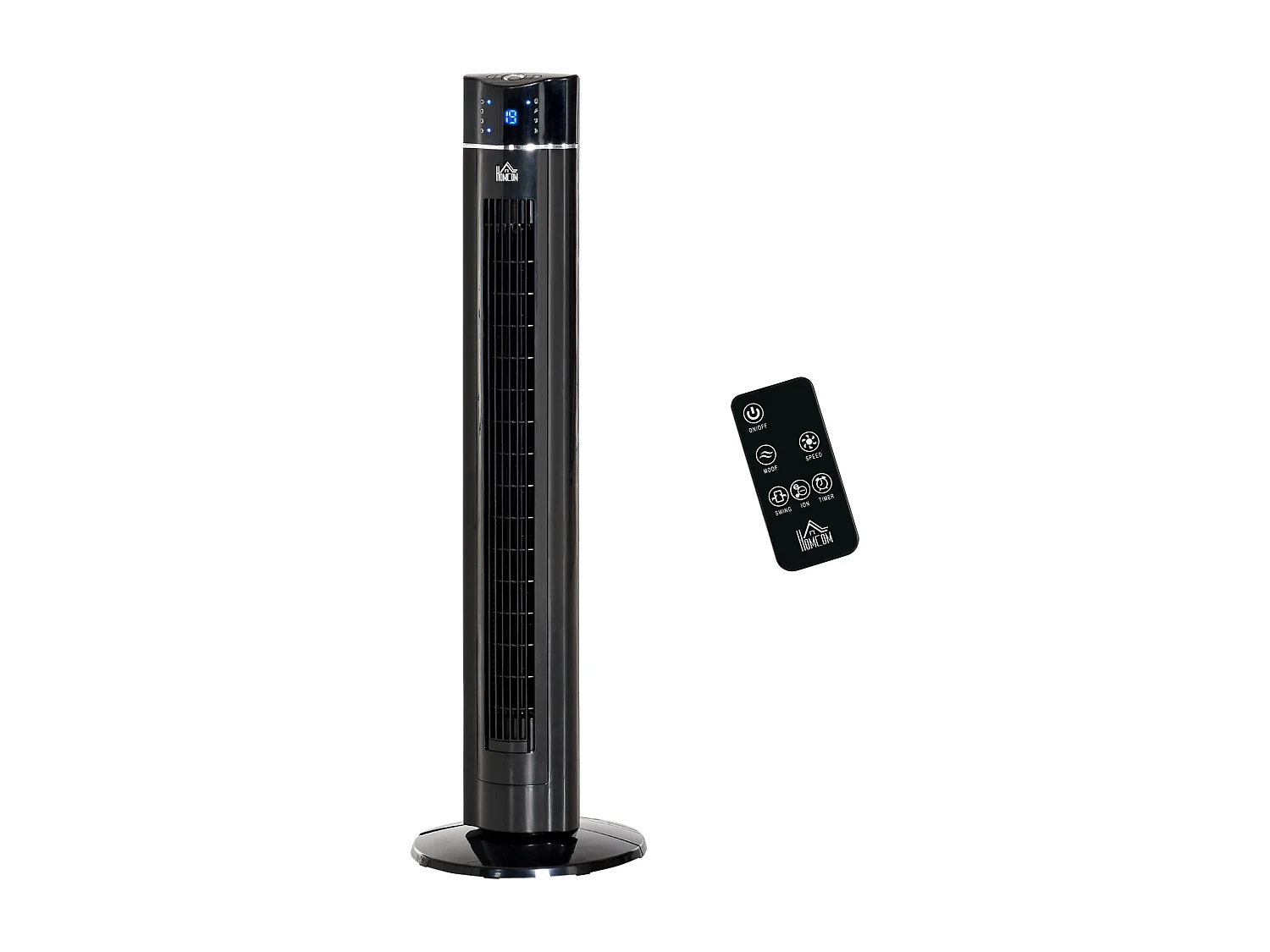 Ventilatore a torre ionizzatore 60w con 3 velocità