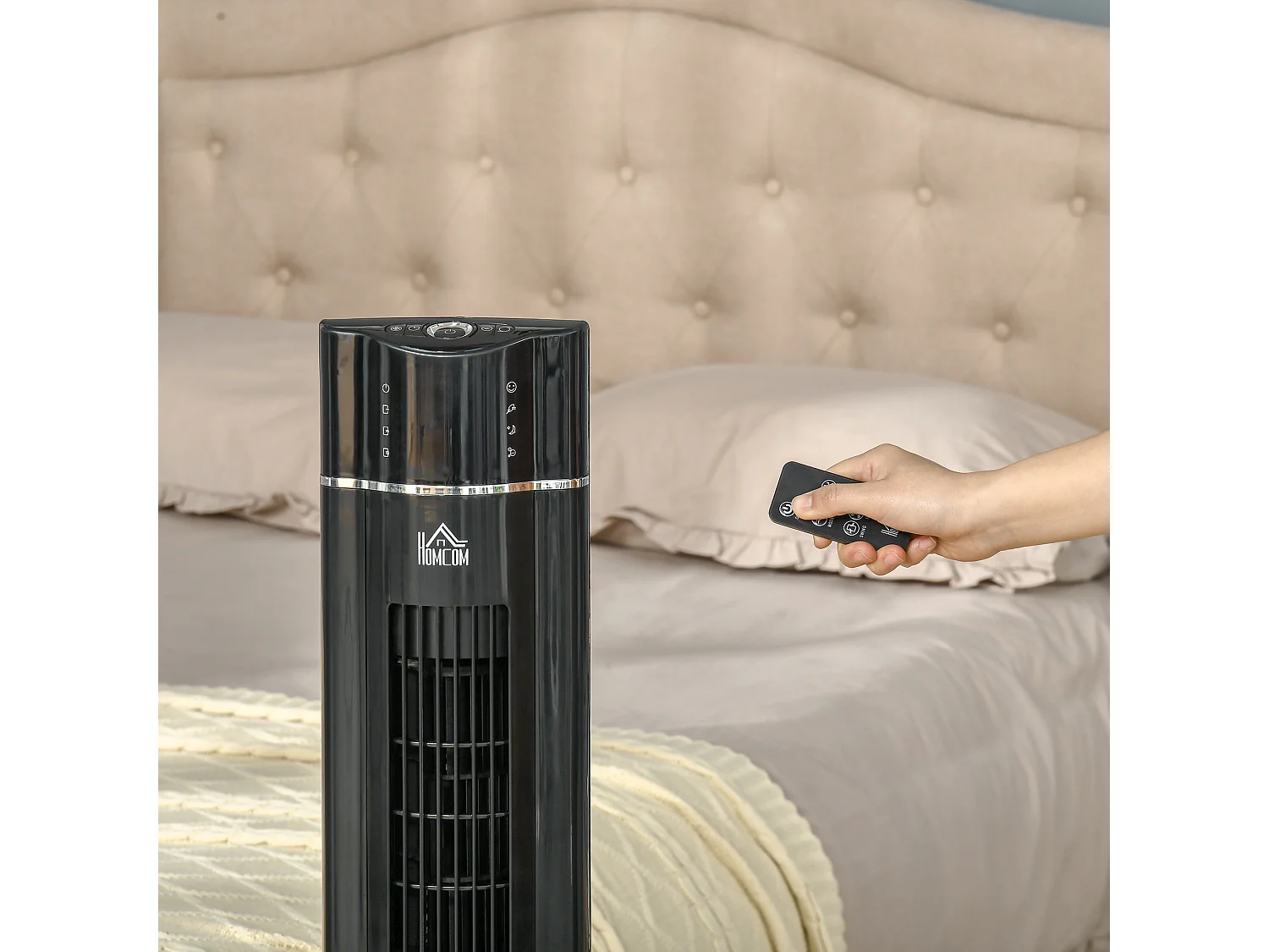 Ventilatore a torre ionizzatore 60w con 3 velocità