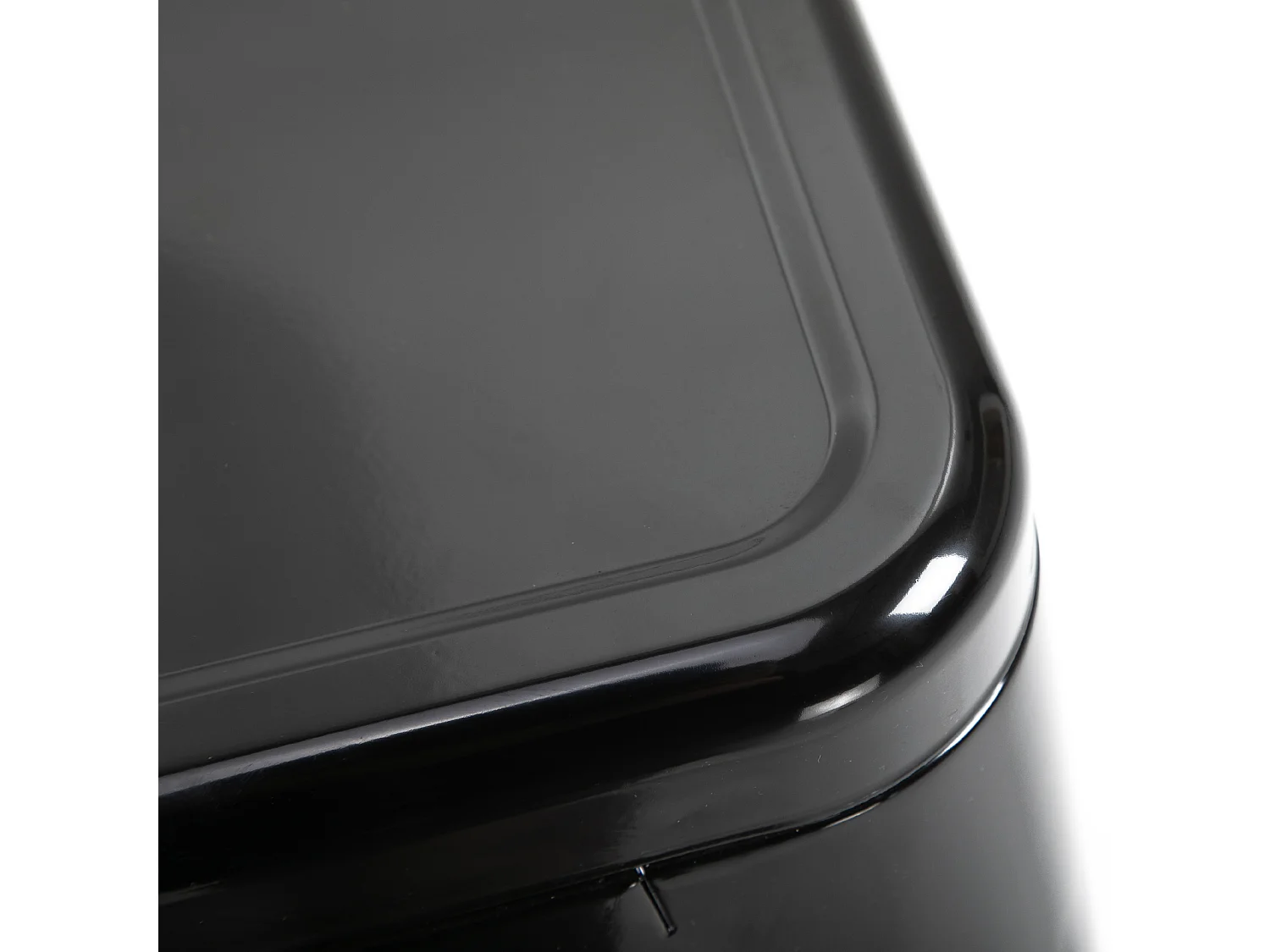 Set 4 sgabelli bar impilabili con poggiapiedi, sgabelli cucina alti in metallo