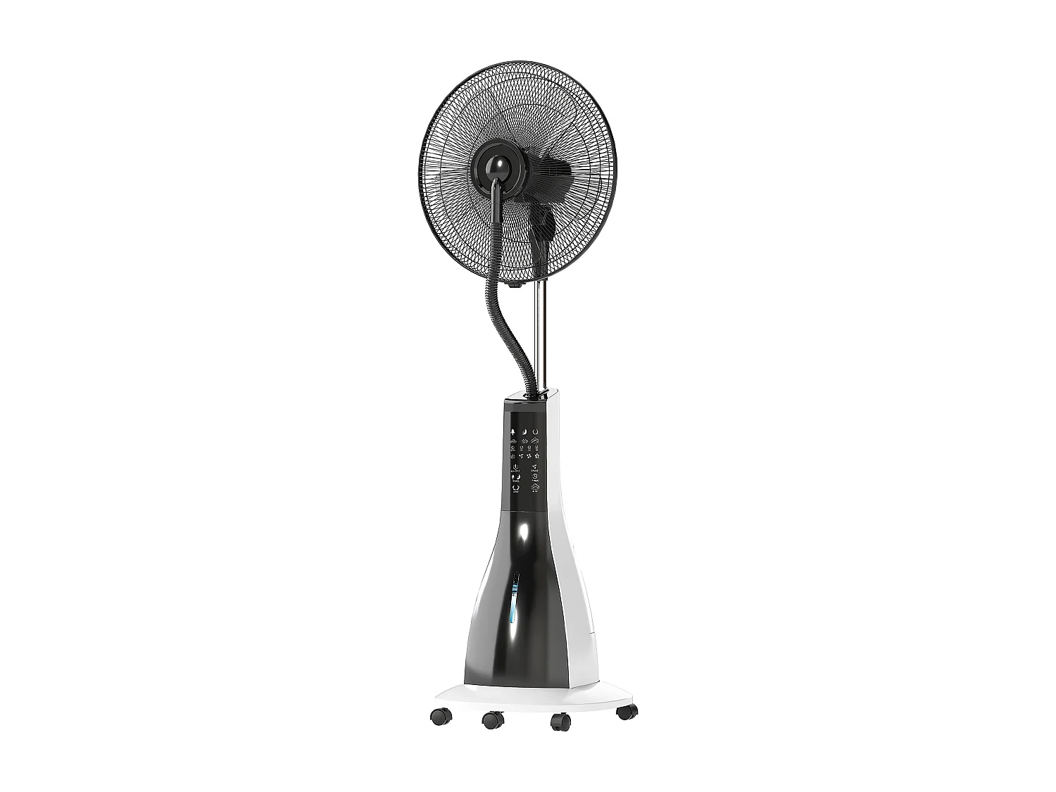 Ventilatore nebulizzatore con serbatoio da 3l 3 modalità e 3 velocità