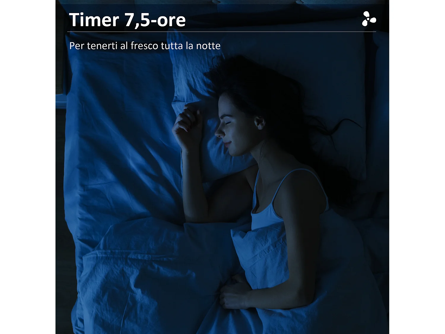 Ventilatore nebulizzatore con serbatoio da 3l 3 modalità e 3 velocità