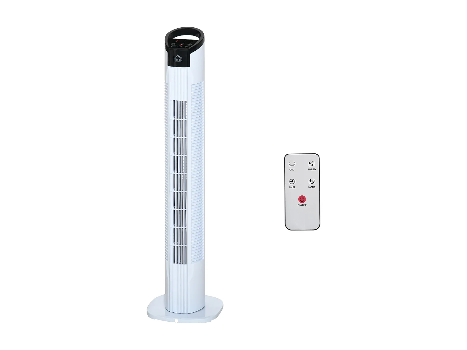 Ventilatore a colonna con telecomando a 5m oscillante 70°