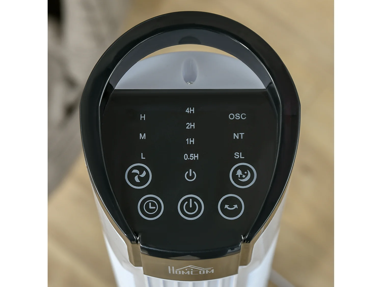 Ventilatore a colonna con telecomando a 5m oscillante 70°