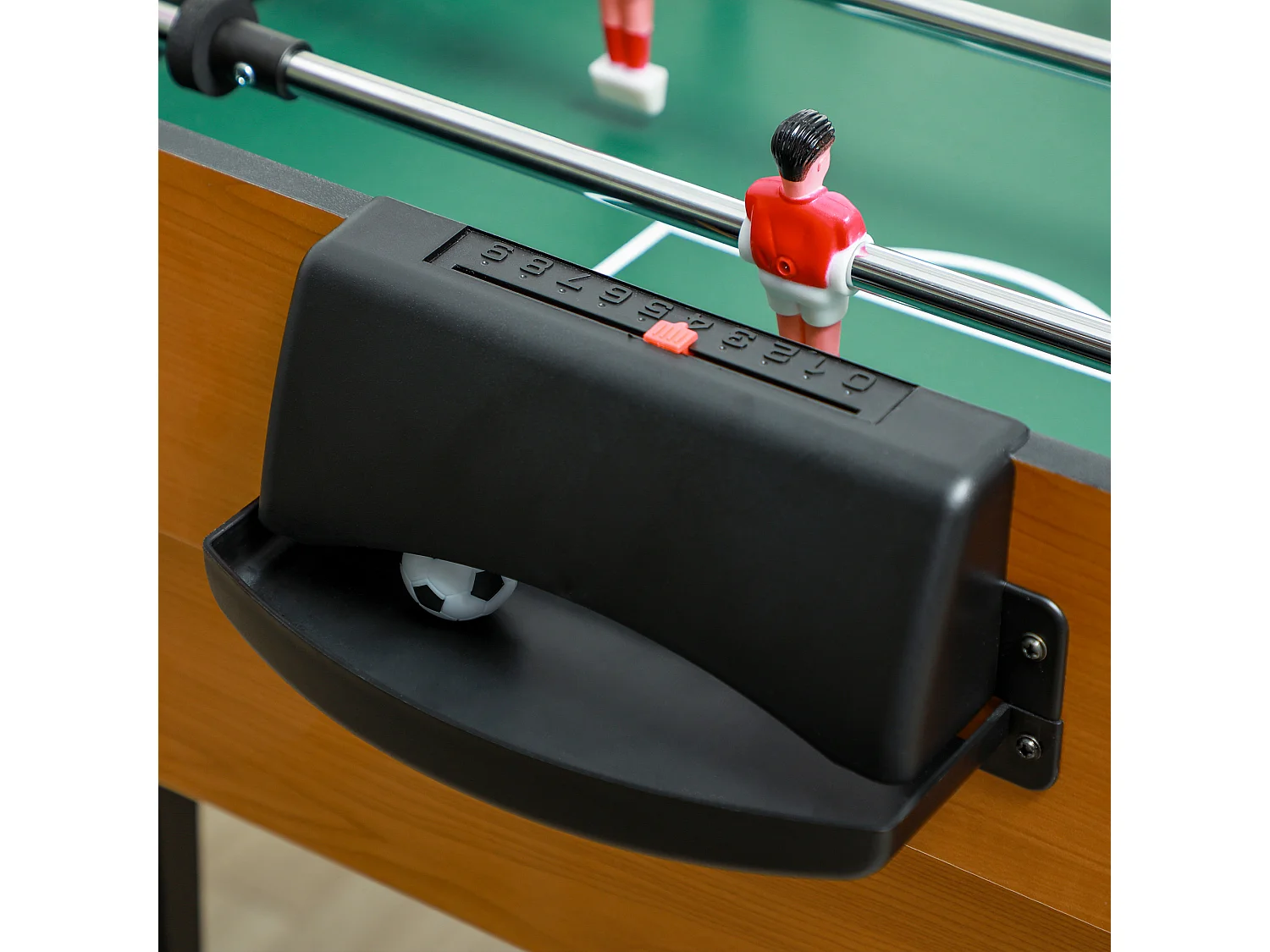 Tavolo multigioco 4 in 1 con calciobalilla biliardo ping pong hockey