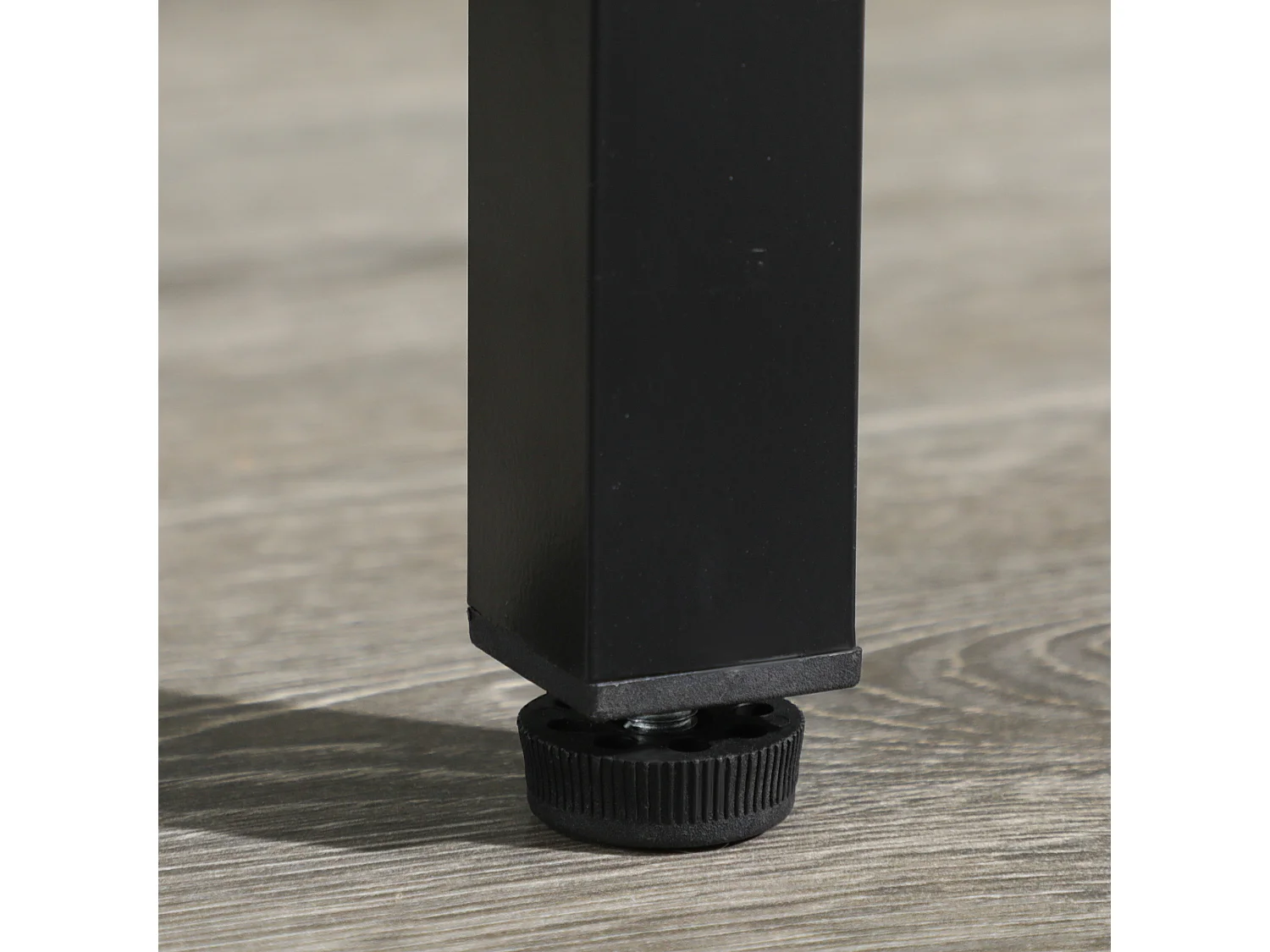 Tavolo ping pong pieghevole in alluminio e mdf 152x76x72 cm nero