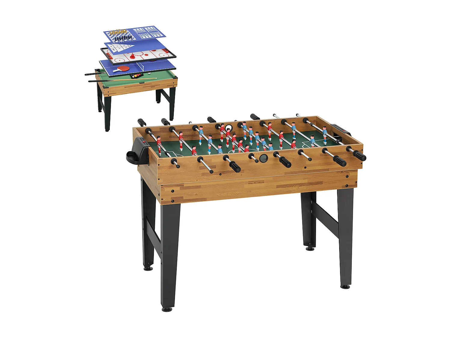 Tavolo multigioco 13 in 1 per adulti e bambini da 6 anni