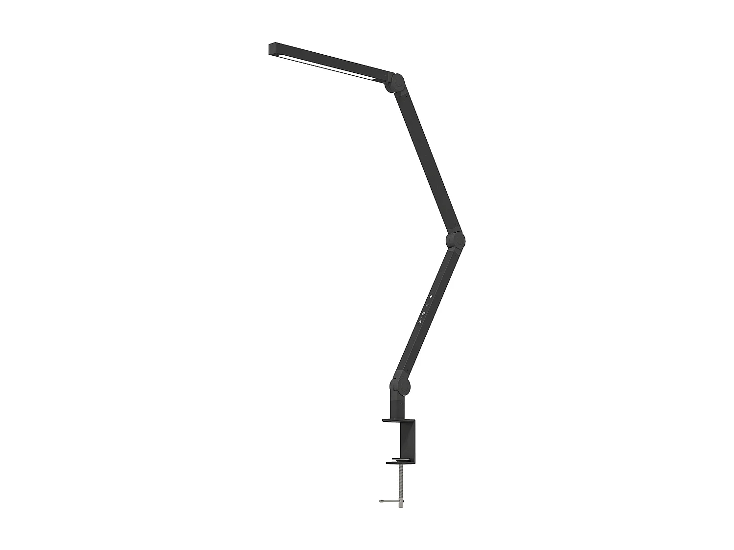 Lampada da scrivania dimmerabile con morsetto e braccio regolabile