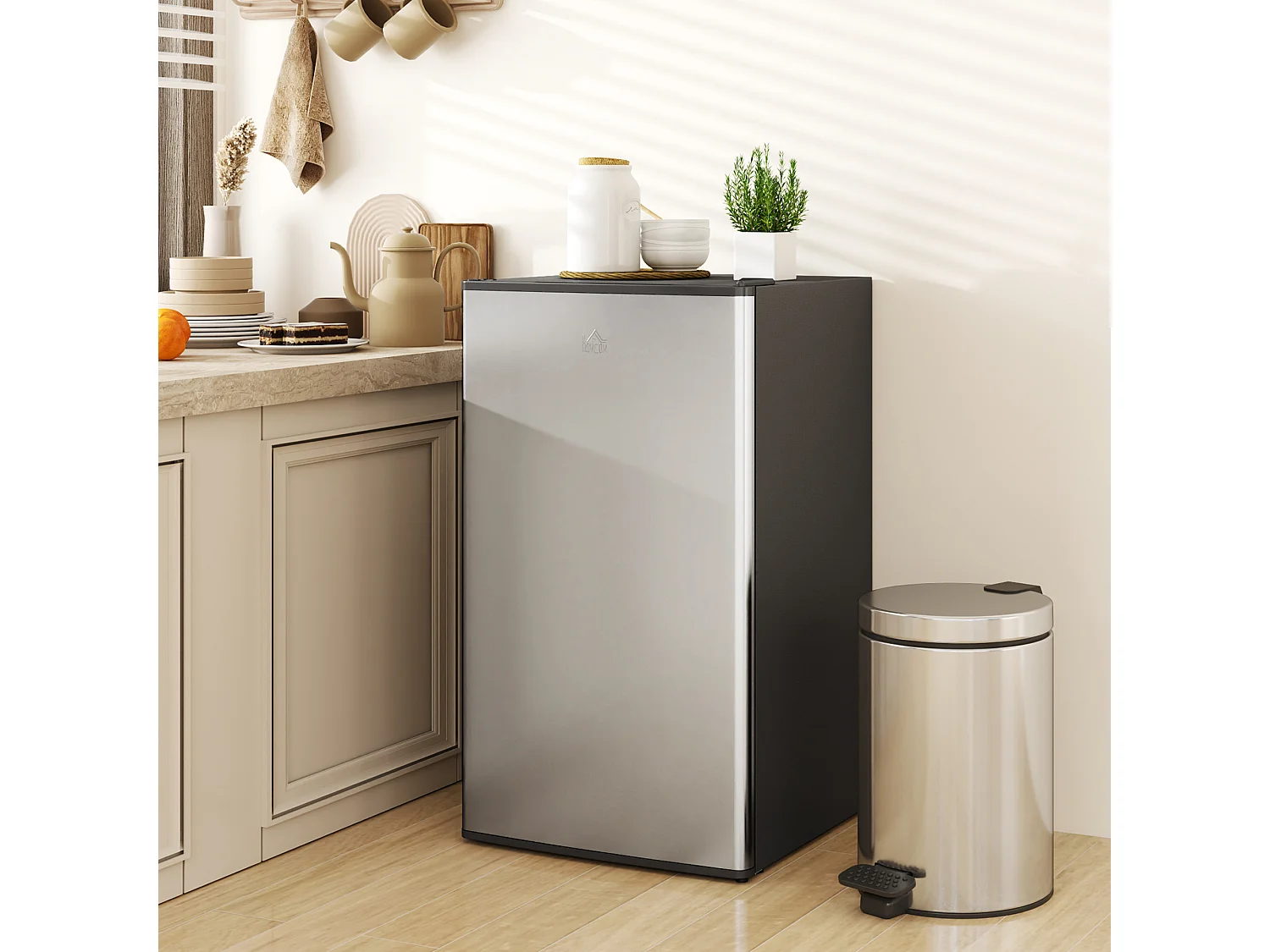 Frigorifero piccolo 91l monoporta reversibile con congelatore