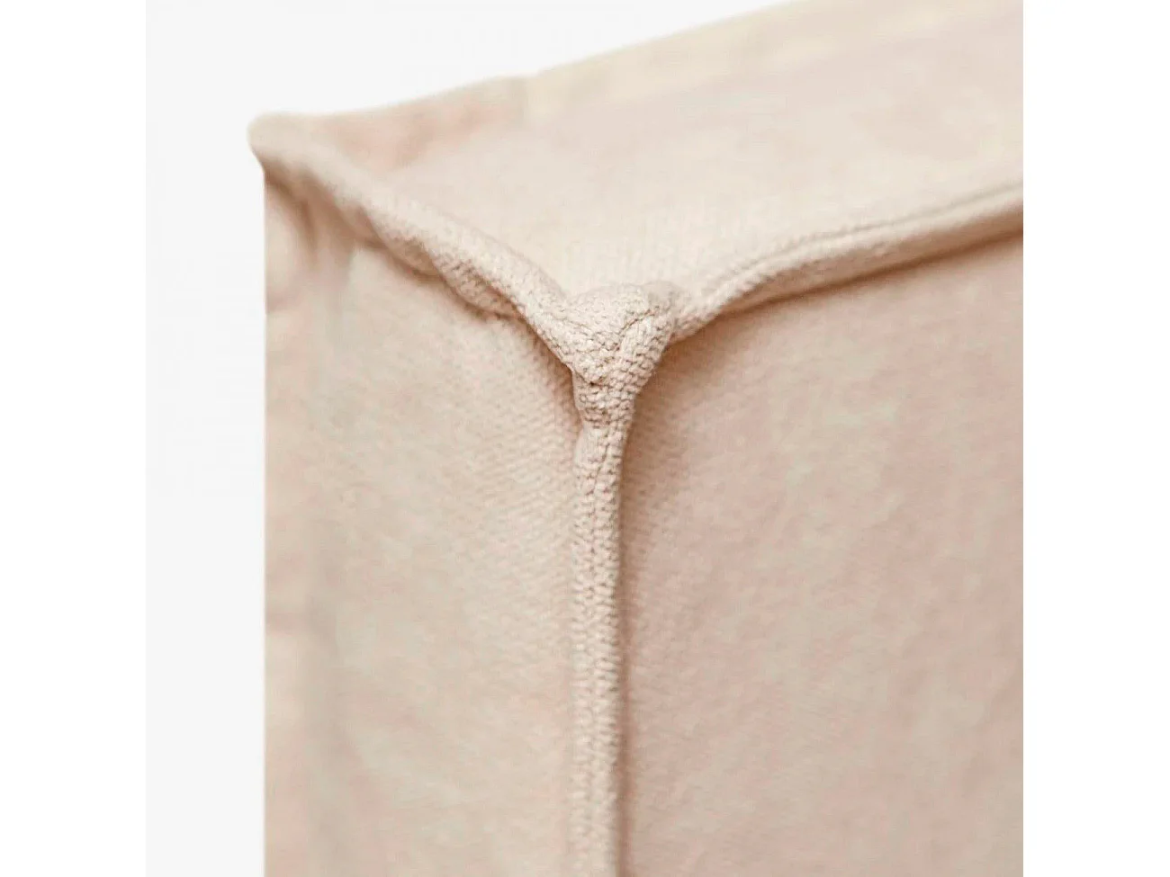 Houten gestoffeerd hoofdbord Mox Beige vlekbestendige stof. Voor bed van 160 cm - 170x125 cm