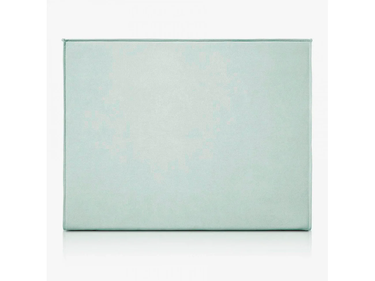 Cabecero Mox de madera tapizado Aguamarina Tela Antimanchas . Para cama de 105 cm - 115x125 cm