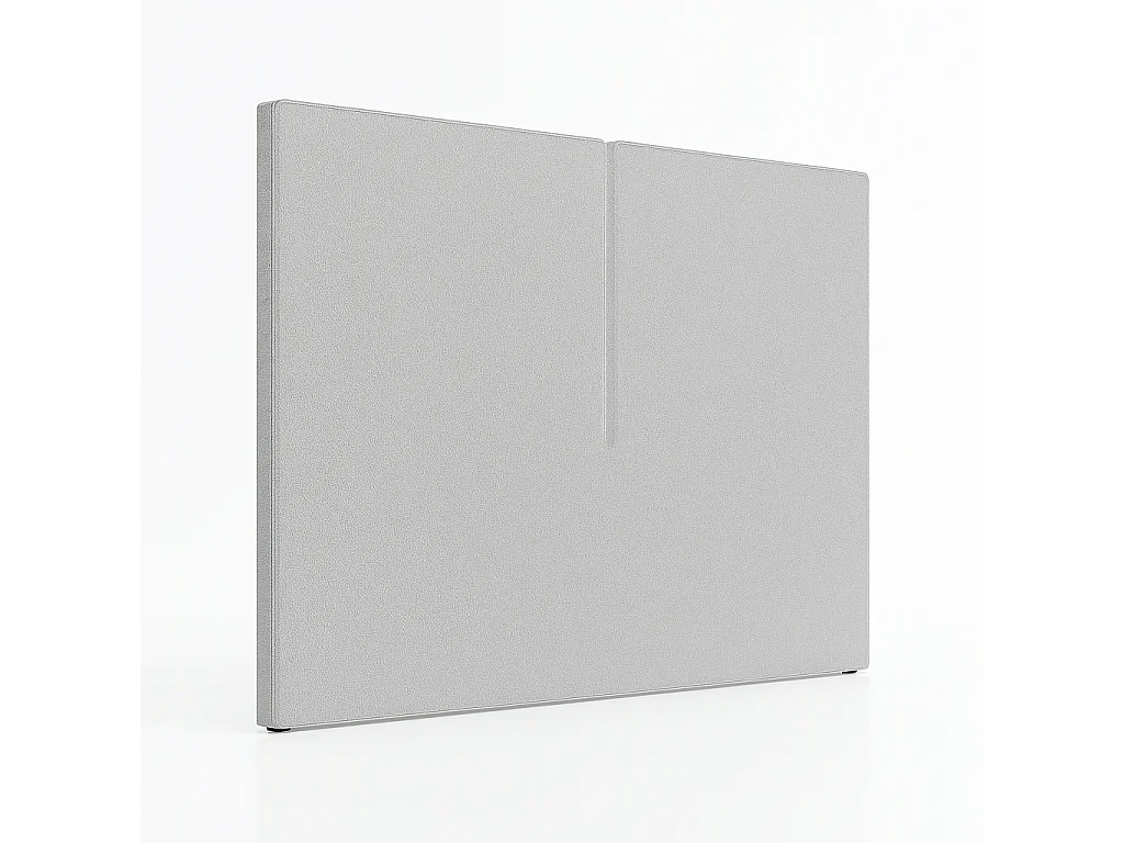 Cabecero Aura gris – diseño moderno y minimalista, protección antimanchas – cama 180 cm – 190x125 cm