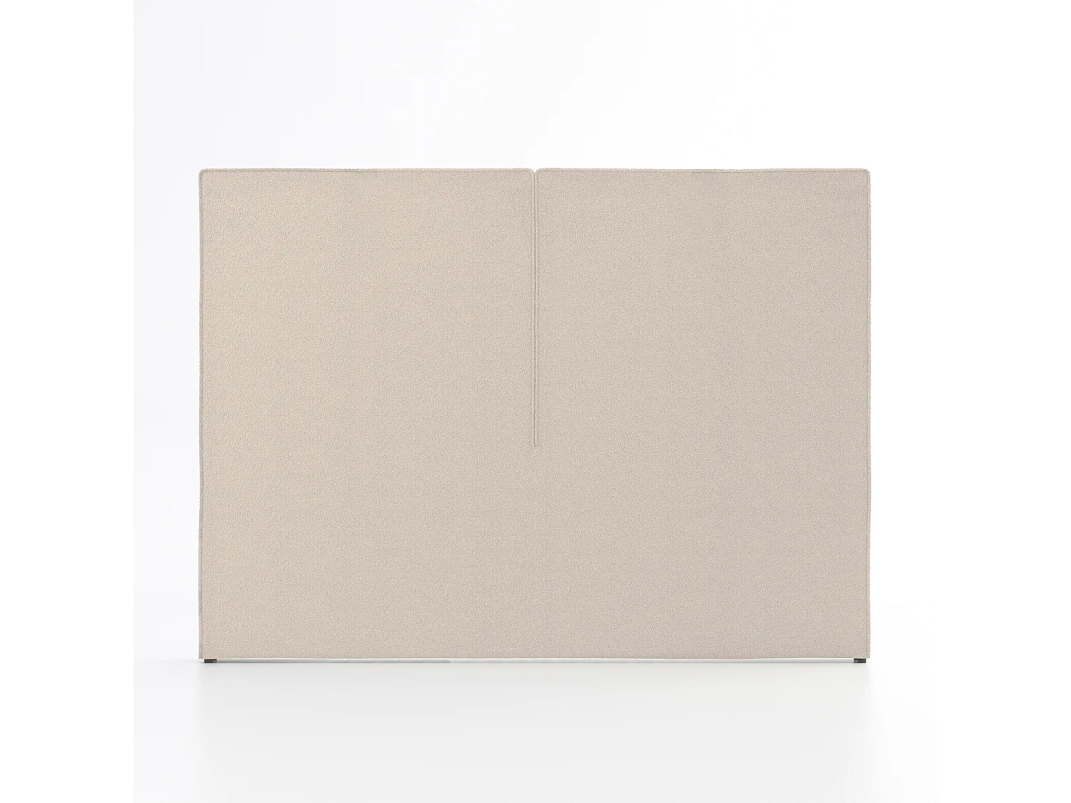 Cabecero Aura beige – diseño moderno y minimalista, protección antimanchas – cama 105 cm – 115x125 cm