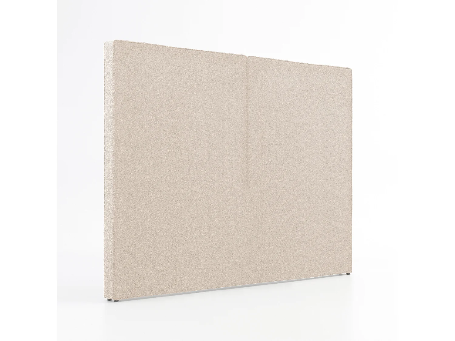 Cabecero Aura beige – diseño moderno y minimalista, protección antimanchas – cama 105 cm – 115x125 cm