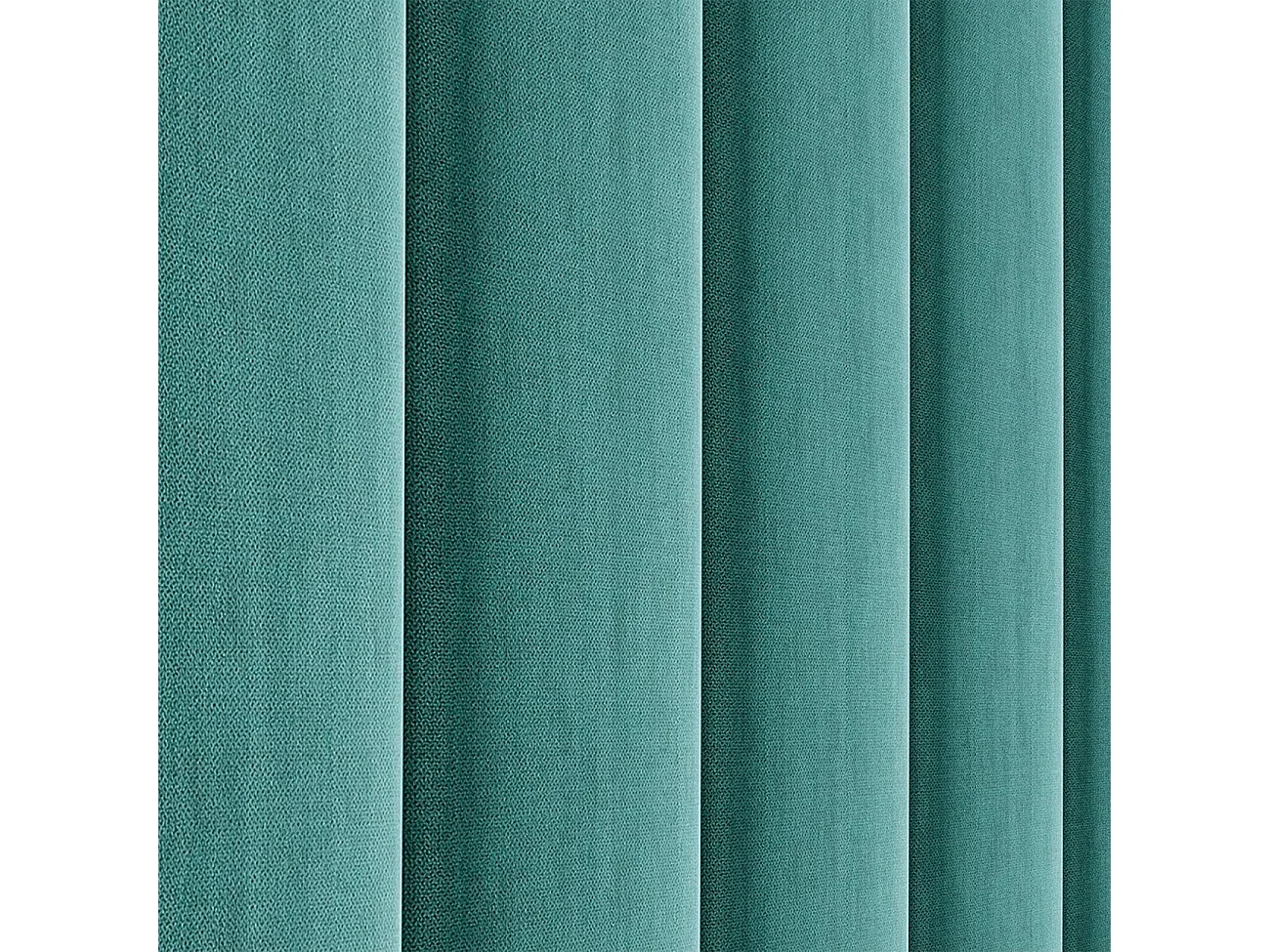 Cabecero tapizado nórdico líneas verticales tela antimanchas Turquesa para cama 180 cm - 190x125 cm