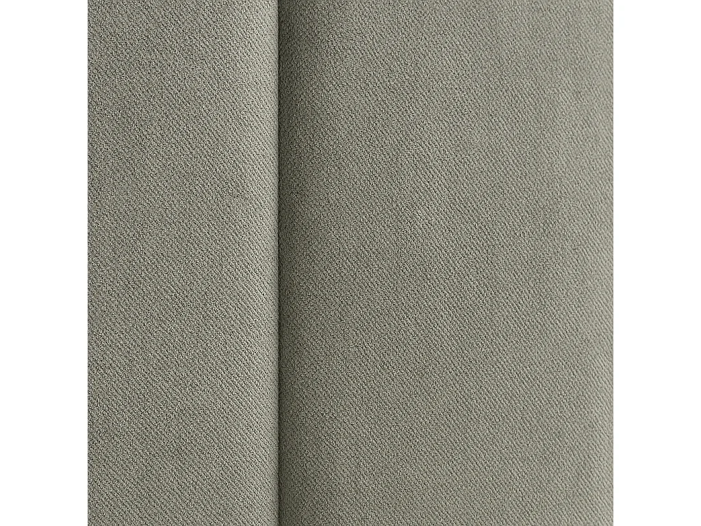 Tête de lit nordique tapissée lignes verticales tissu anti-taches Anthracite pour lit de 150 cm - 160x125 cm