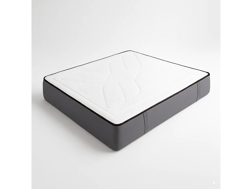 Colchón híbrido con viscoelástica y micromuelles ensacados 160x190