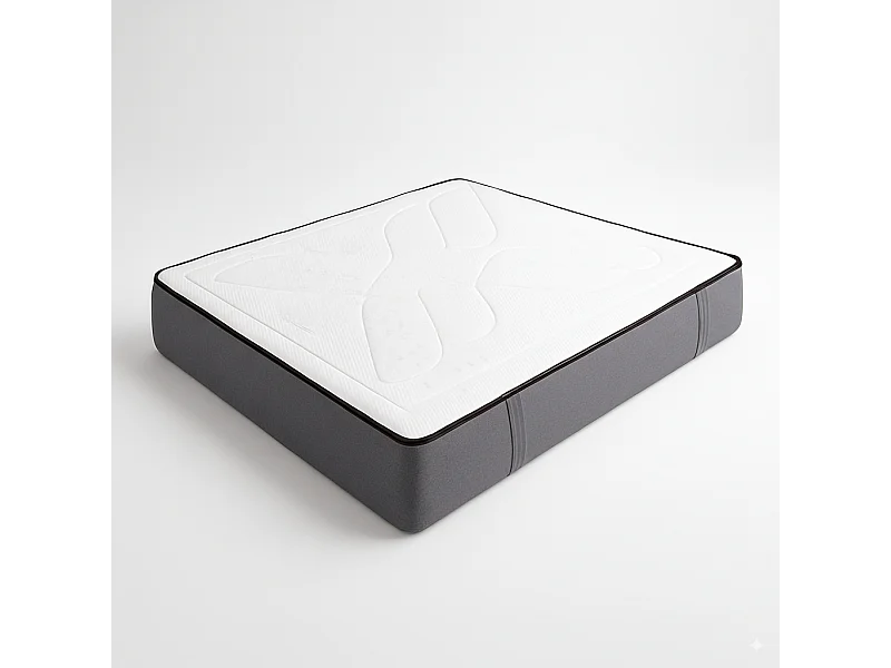 Colchón híbrido con viscoelástica y micromuelles ensacados 150x200