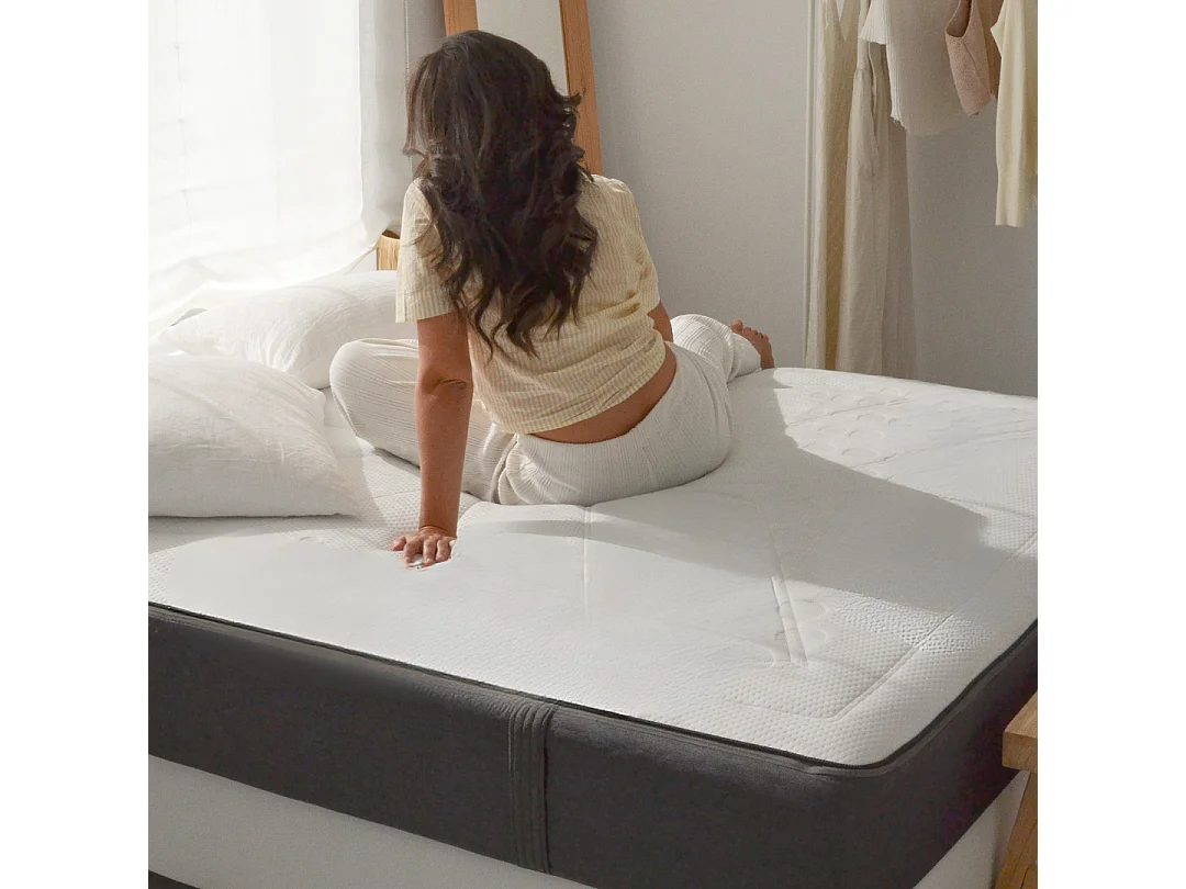 Colchón híbrido con viscoelástica y micromuelles ensacados 160x200