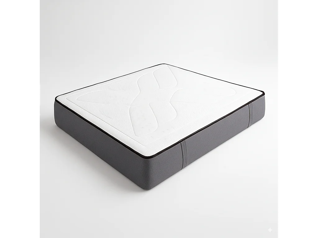 Colchón híbrido con viscoelástica y micromuelles ensacados 105x190