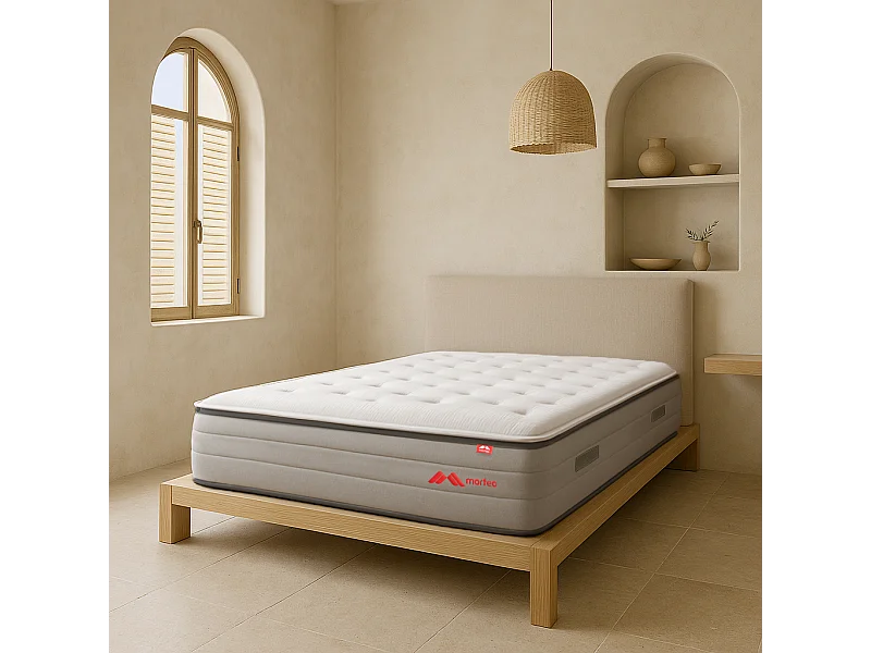 Colchón Morfeo Nature natural y ecológico | Látex y algodón orgánico 180x200