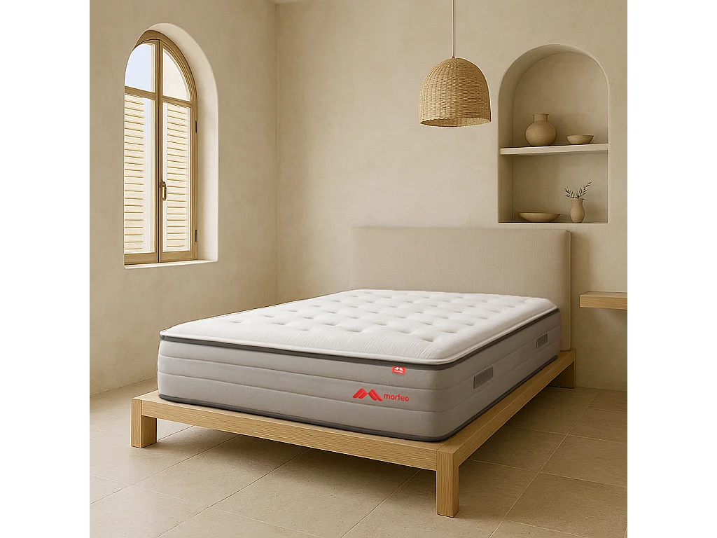 Colchón Morfeo Nature natural y ecológico | Látex y algodón orgánico 150x190