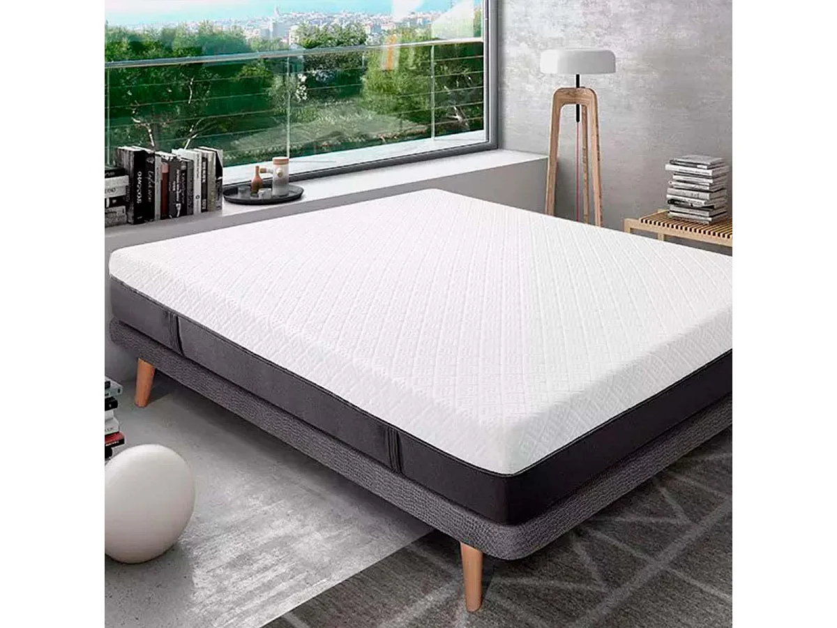 Matelas Jeune Lite| Noyau Mousse HR + Visco|90x200 cm|20 cm de Hauteur