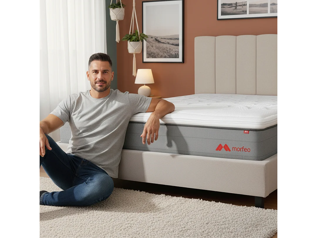 Colchón Morfeo Nature natural y ecológico | Látex y algodón orgánico 140x200