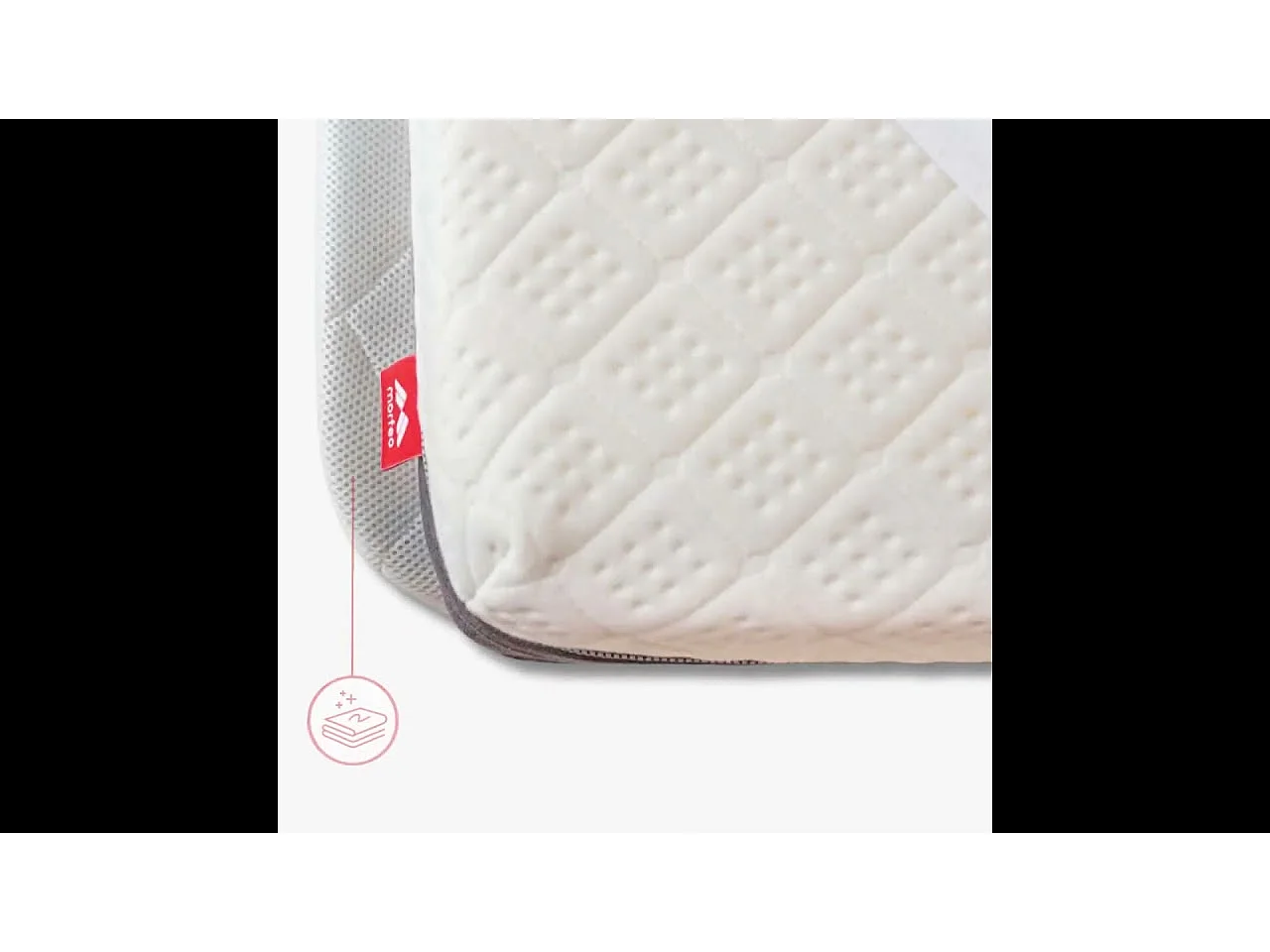 Colchón infantil con viscoelástica Lite 200x200 cm – Ideal para niño