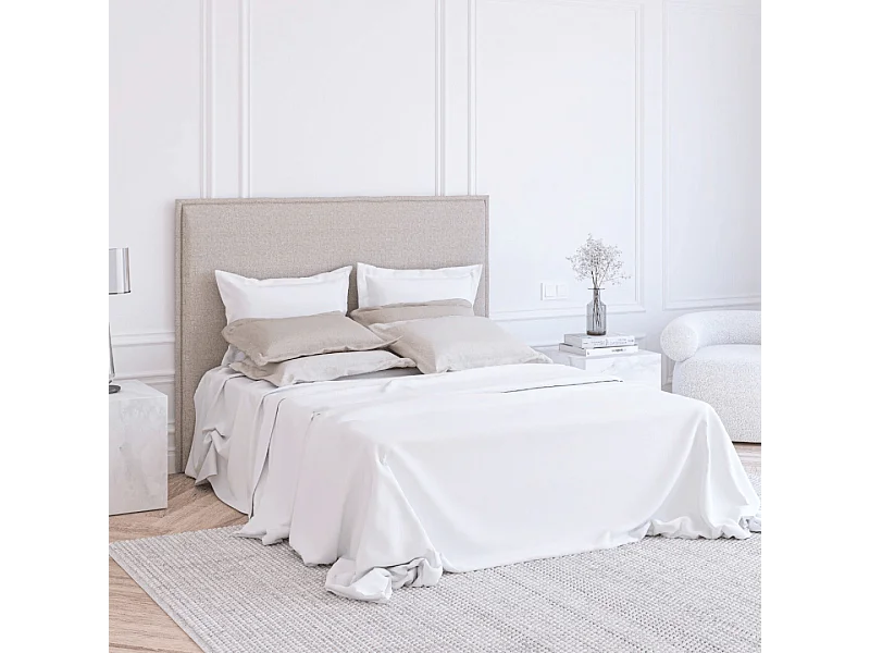 Juego sábanas ecológicas Blanco algodón 100% orgánico 90x190/200 cm