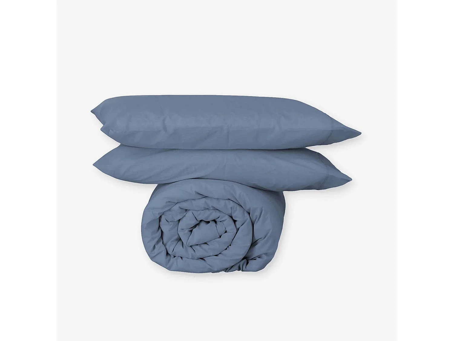 Funda nórdica azul marino 200x190/200 - 100% algodón orgánico premium