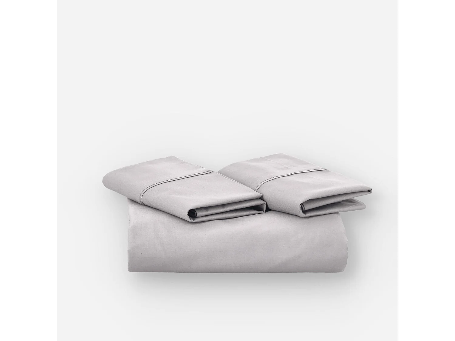 Funda nórdica gris 105x190/200 - 100% algodón orgánico premium