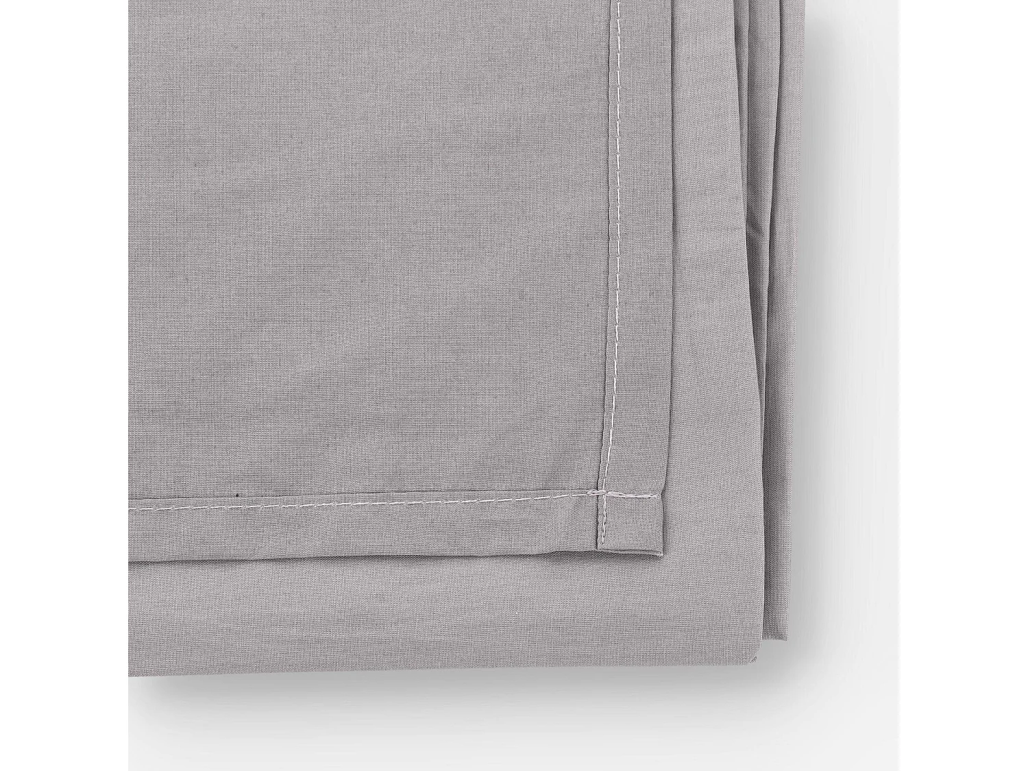 Funda nórdica gris 105x190/200 - 100% algodón orgánico premium