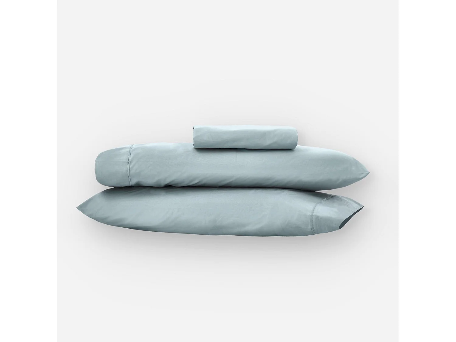 Funda nórdica verde agua 150x190/200 - 100% algodón orgánico premium