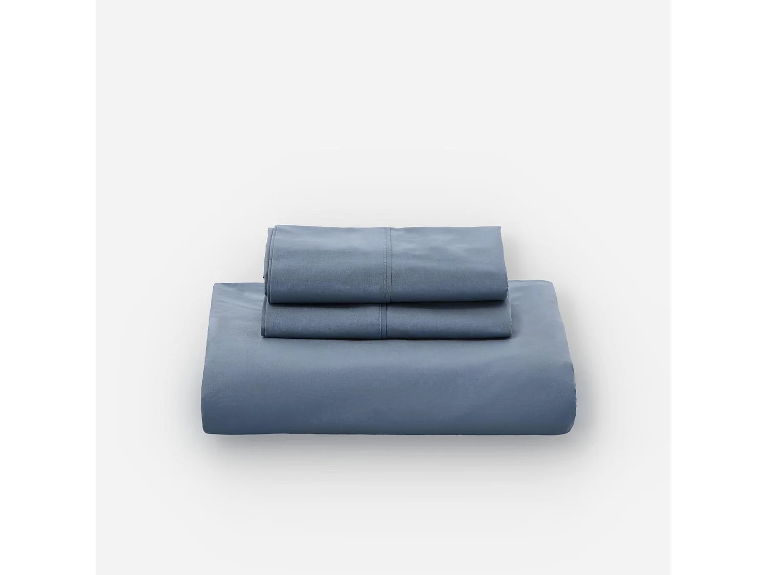 Funda nórdica azul marino 135x190/200 - 100% algodón orgánico premium