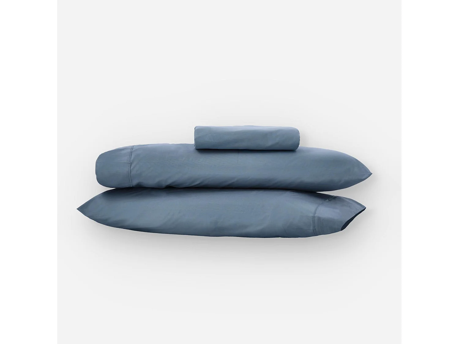 Funda nórdica azul marino 105x190/200 - 100% algodón orgánico premium