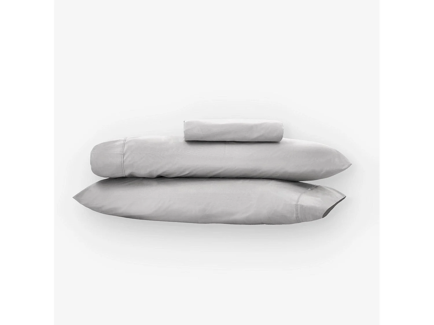 Funda nórdica gris 135x190/200 - 100% algodón orgánico premium