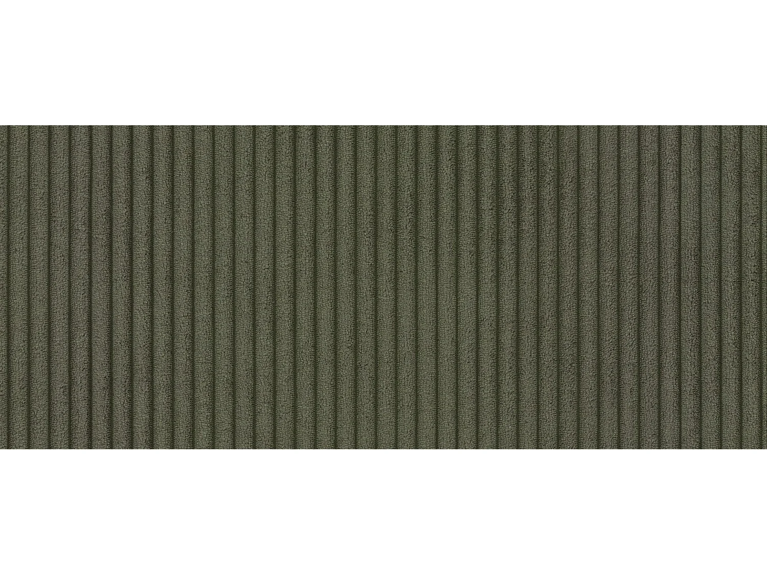 Canapé d'angle en L Modulo, tissu Lincoln, Olive, à droite