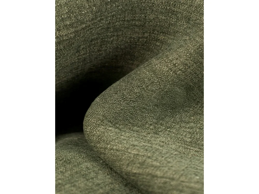 Ecksofa L-Form Luna, stoff Lins, Grün, Rechts