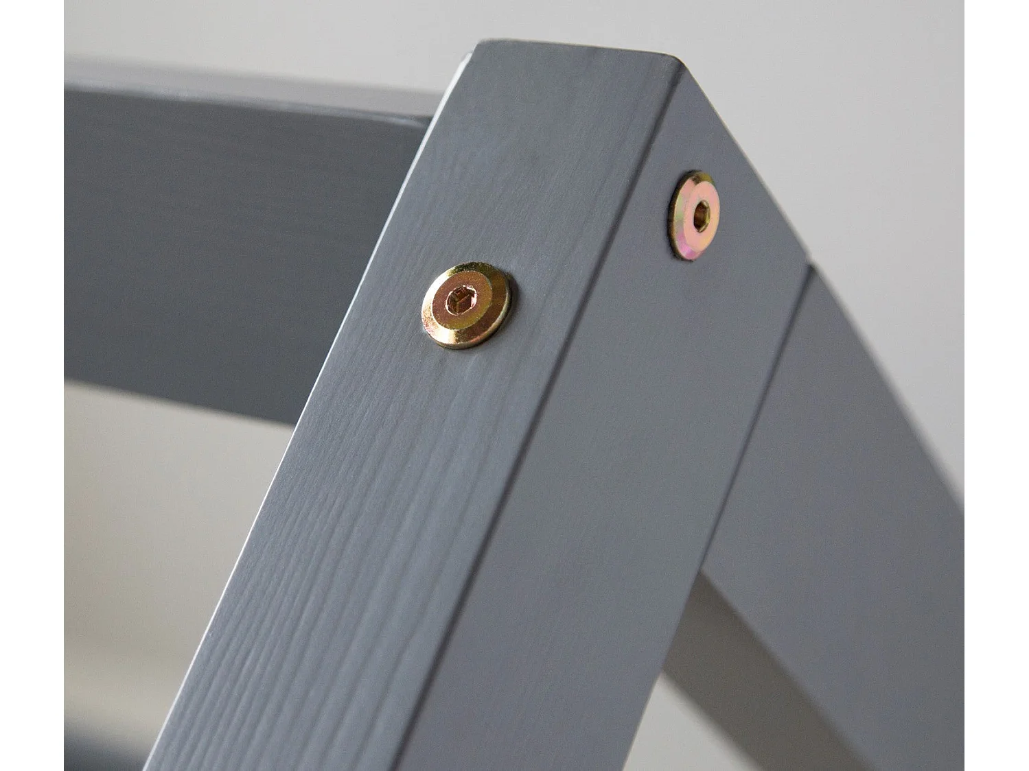 Lit pour enfant en bois marron 206 x 96 x 141 cm LIT06170