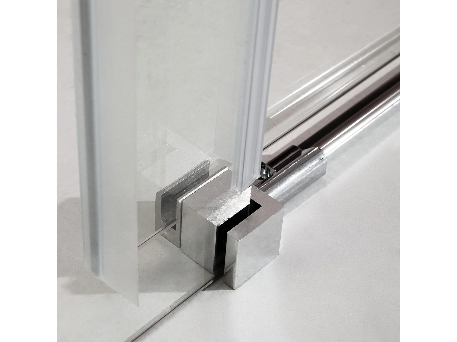 Porte De Douche En Niche 120 Cm Paroi Fixe À Gauche Verre Transparent | Dream 