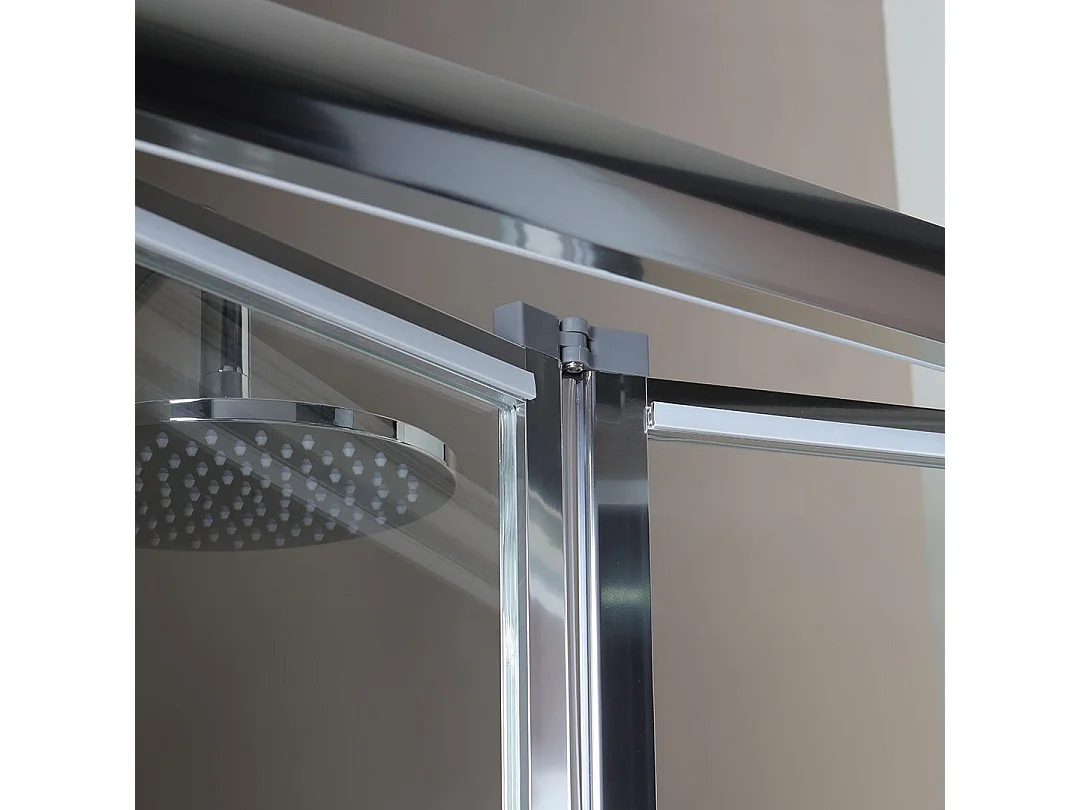 Porte De Douche Niche 75Cm Ouverture En Accordéon | Soffio