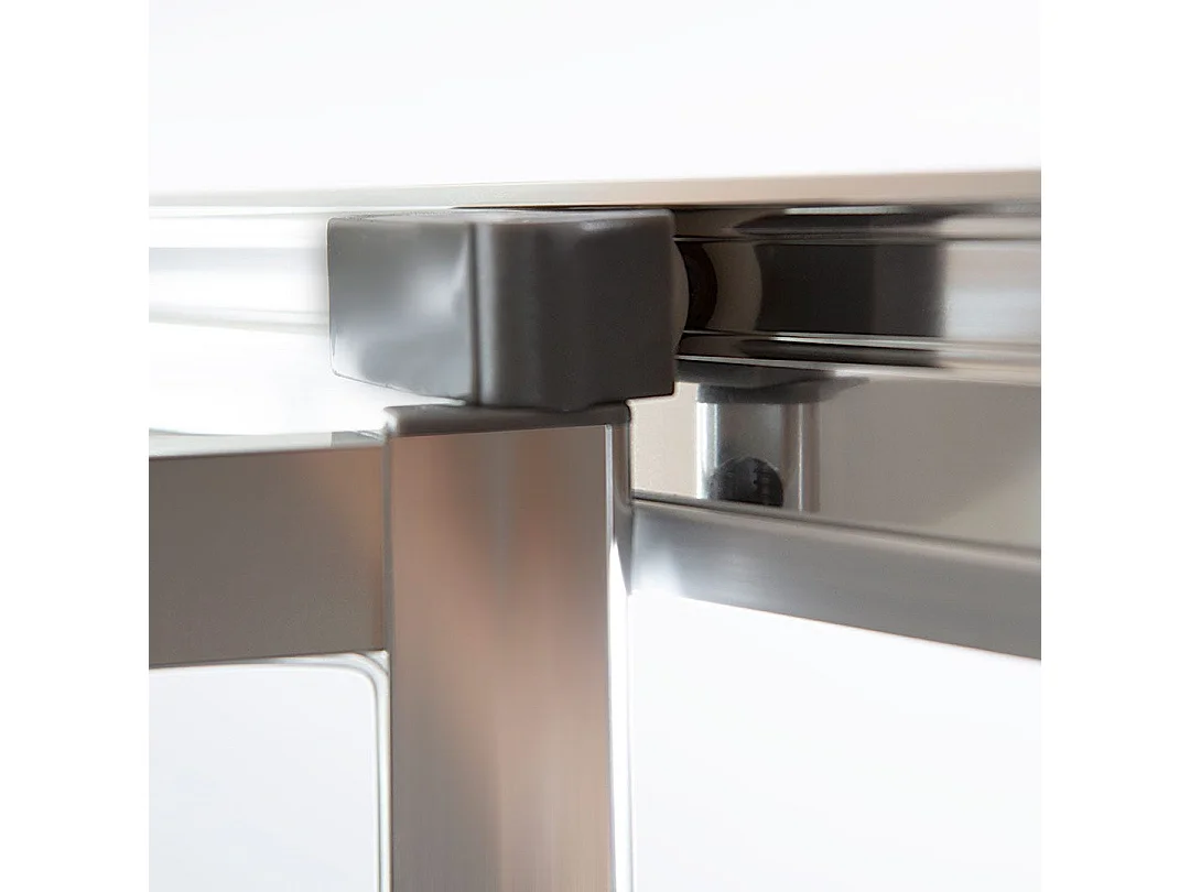 Porte De Douche Encastrée De 90 Cm Avec Ouverture Pliante | Soffio