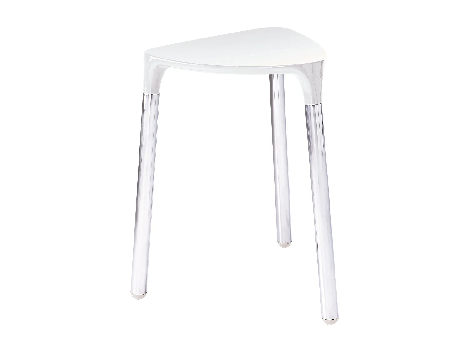 Tabouret En Résine Thermoplastique Blanc