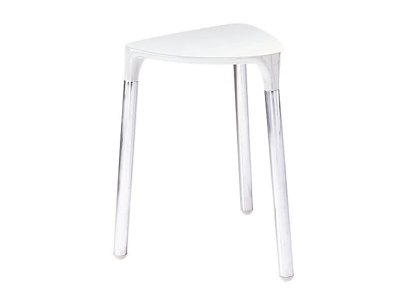 Tabouret En Résine Thermoplastique Blanc