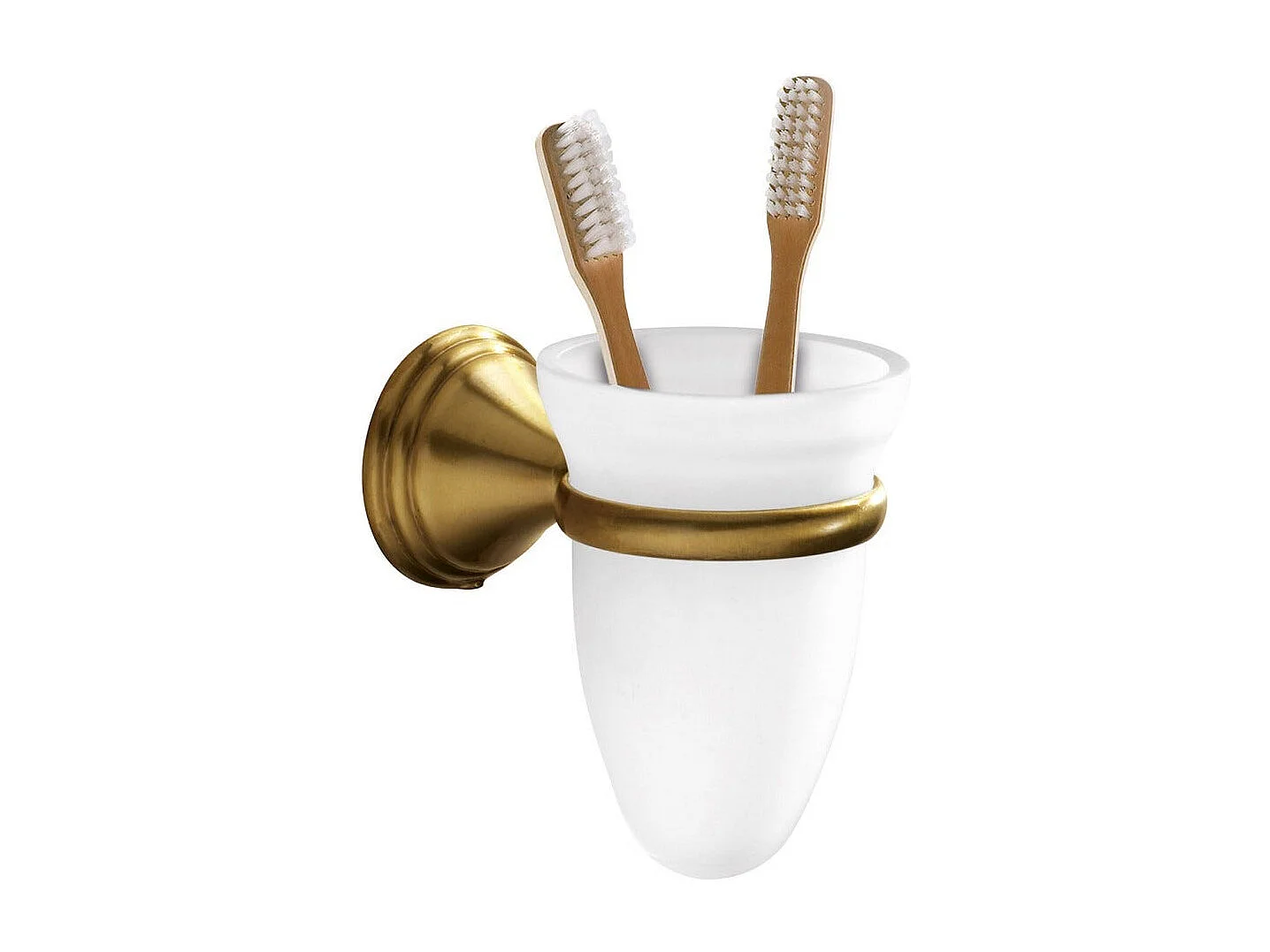 Porte-Brosse À Dents En Verre Brossé | Rosa