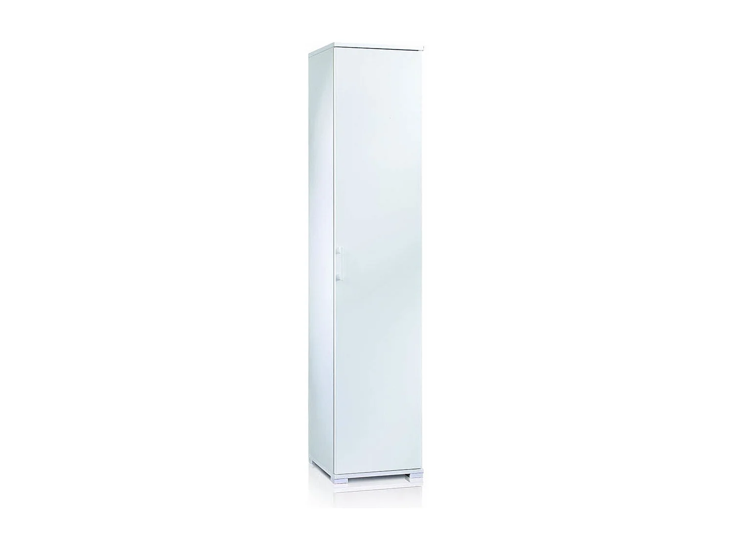 Armoire Colonne Polyvalente L.45Cm Avec 1 Porte Blanc