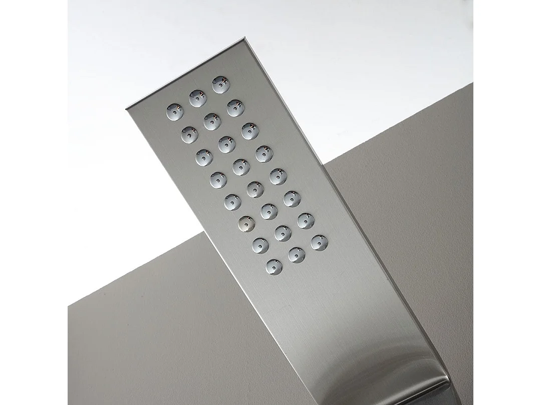 Panneau De Douche Avec Jets Hydromassants Design Rond