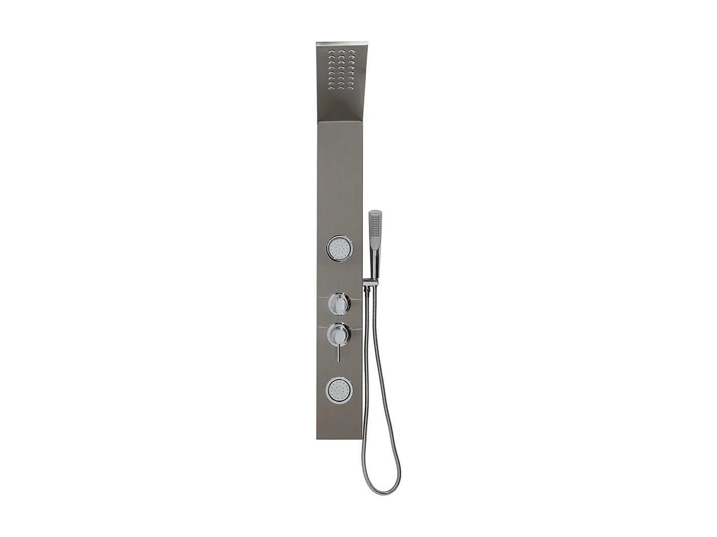 Panneau De Douche Avec Jets Hydromassants Design Rond