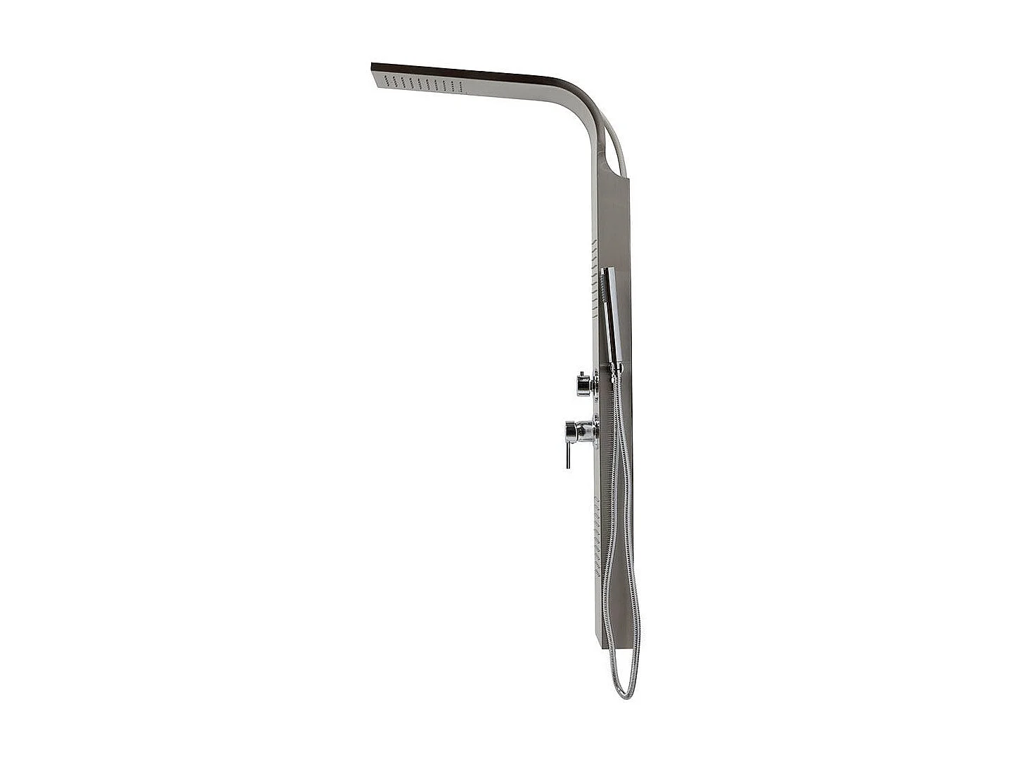 Panneau De Douche En Acier Inoxydable Avec Jets Hydromassants Chromés