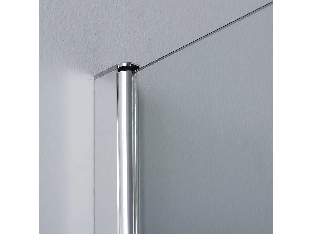 Paroi De Douche Walk-In En 110 Cm H 190 Cm Verre Transparent